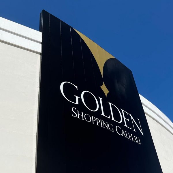 Adesivo Golden Shopping